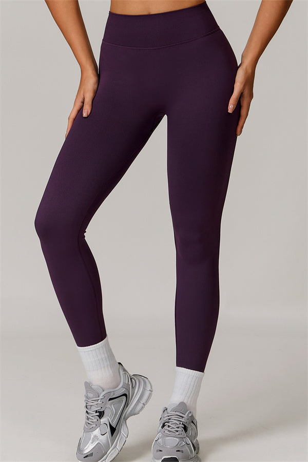 The Nova Luxe Leggings Plum Purple