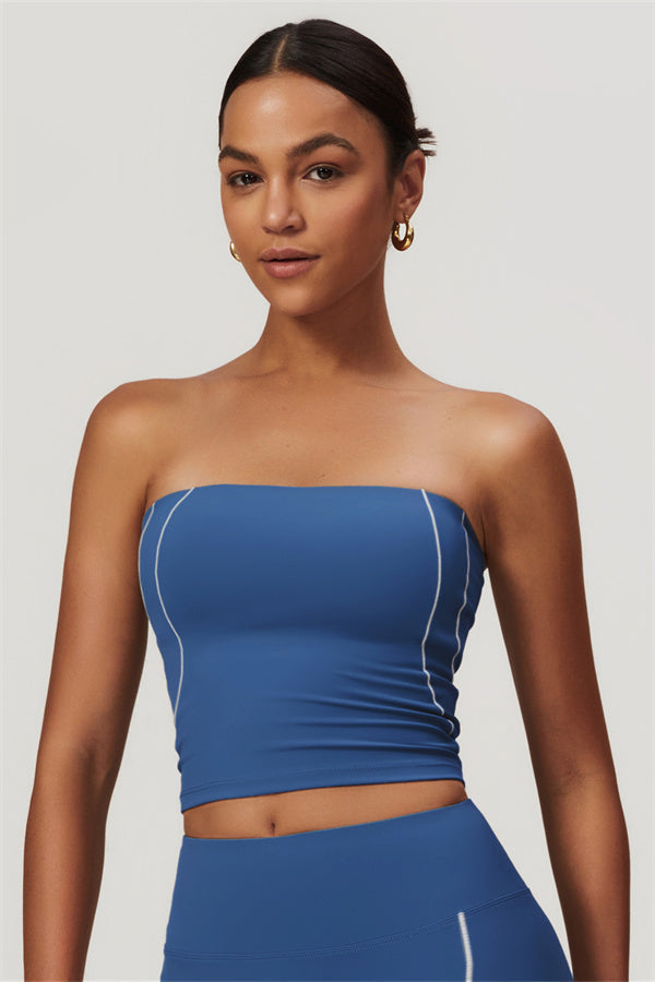 The Venture Tube Top Cobalt