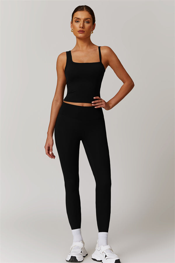 The Flourish Crop Top Leggings 2-Piece Set