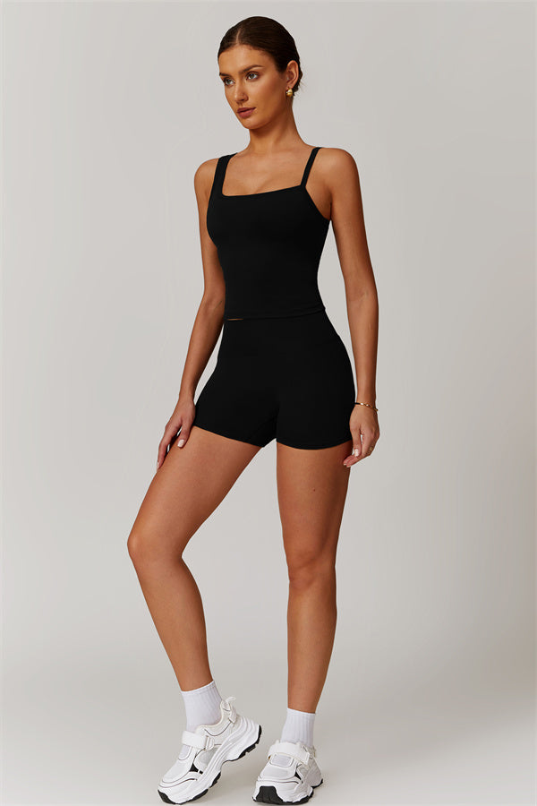 The Flourish Crop Top Shorts 2-Piece Set