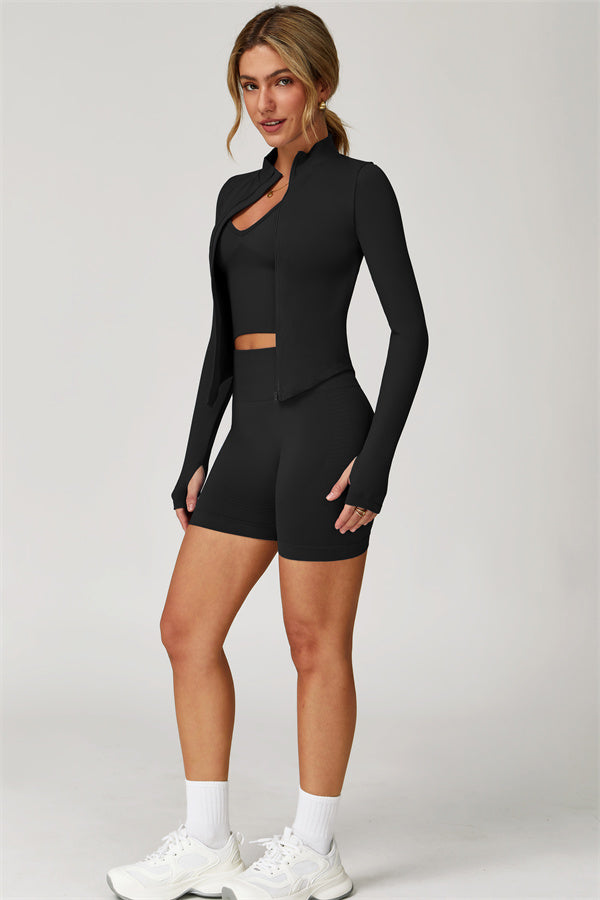 Blake Longsleeve Zip Top