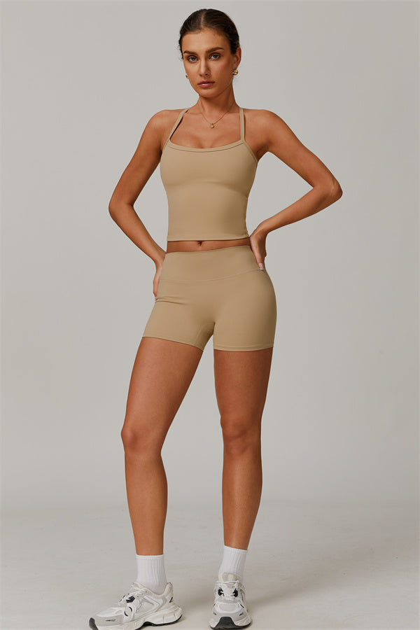 The Isabella Crop Top Shorts 2-Piece Set