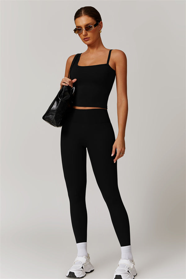 The Flourish Crop Top Leggings 2-Piece Set