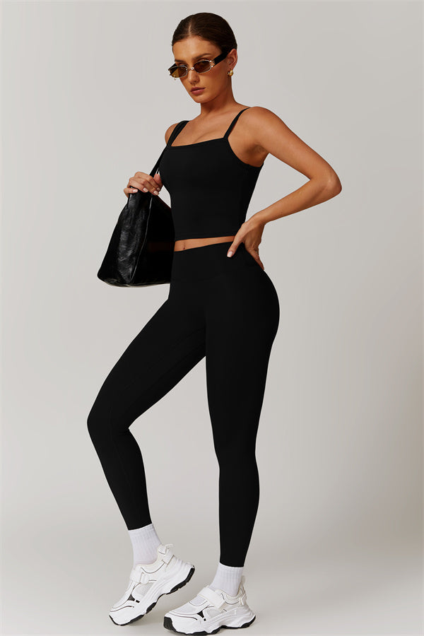 The Flourish Crop Top Leggings 2-Piece Set