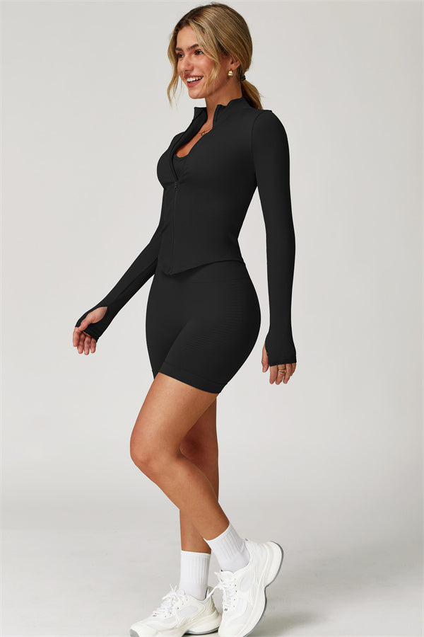 Blake Longsleeve Zip Top