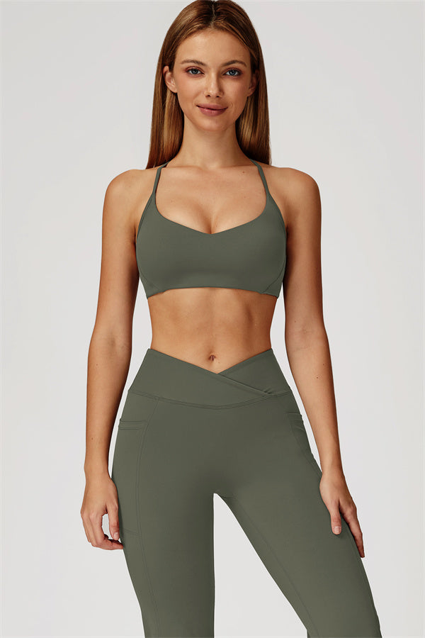 The Propel Sports Bra Flared Leggings 2-Piece Set