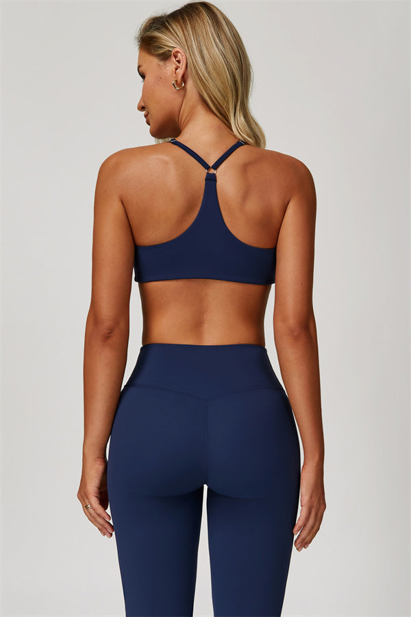 The Refresh Jacket Sports Bra Flared Leggings 3-Piece Set