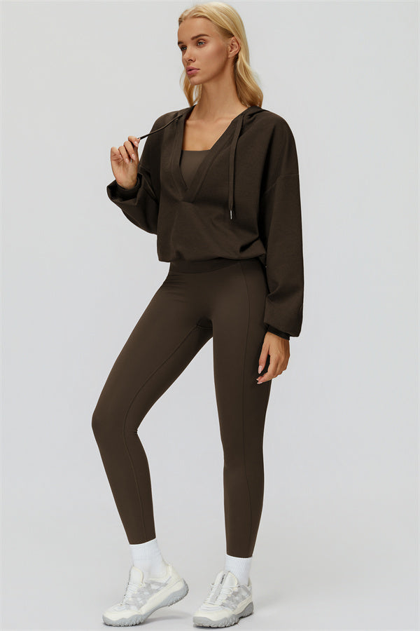 The Fyra V-Neck Hoodie