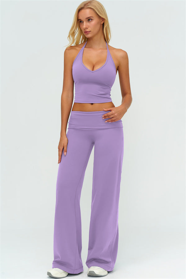 The Twirl Halter Tank Top