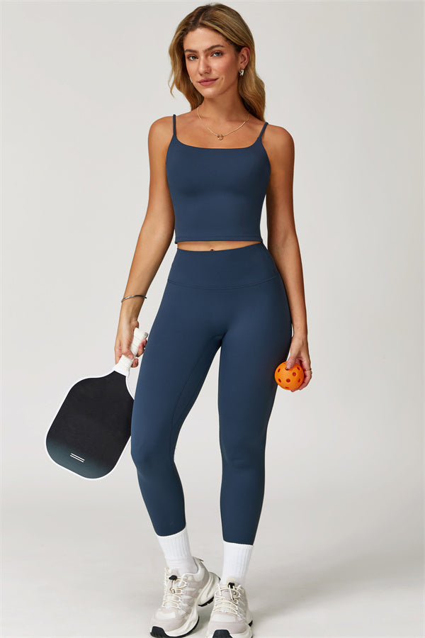 The Agile Crop Top Leggings 2-Piece Set