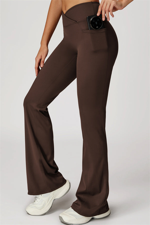 The Propel Crop Top Flared Leggings 2-Piece Set