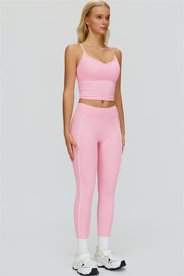 The Whisper Crop Top Leggings 2-Piece Set