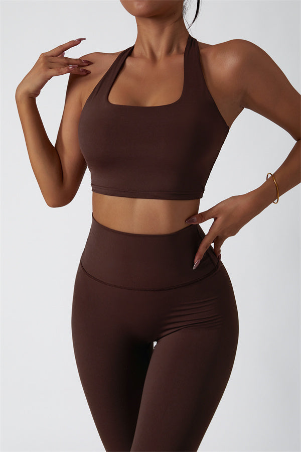 The Seraphine Halter Crop Top