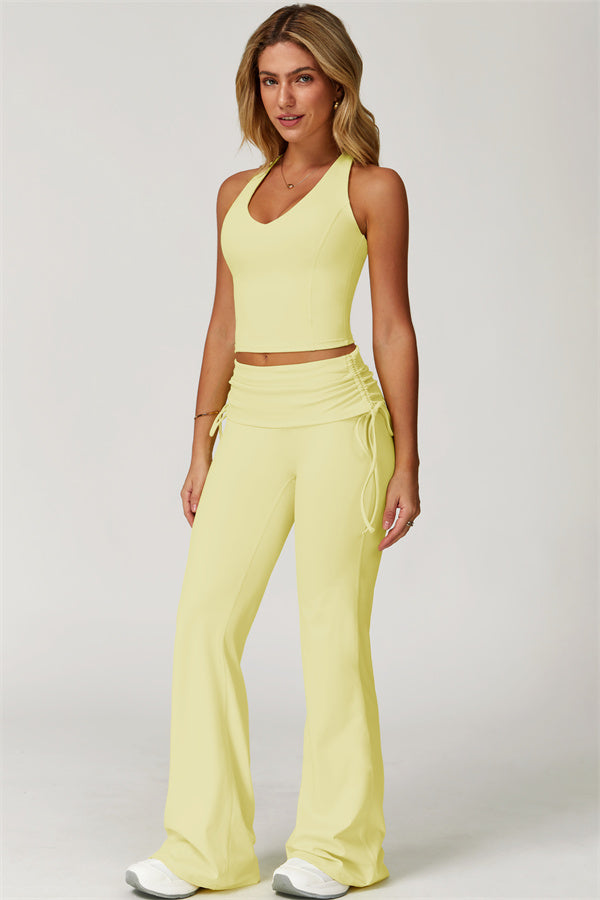 Alani V Top & Flared Folded Set