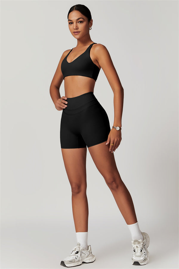The Enigma Sports Bra Shorts 2-Piece Set