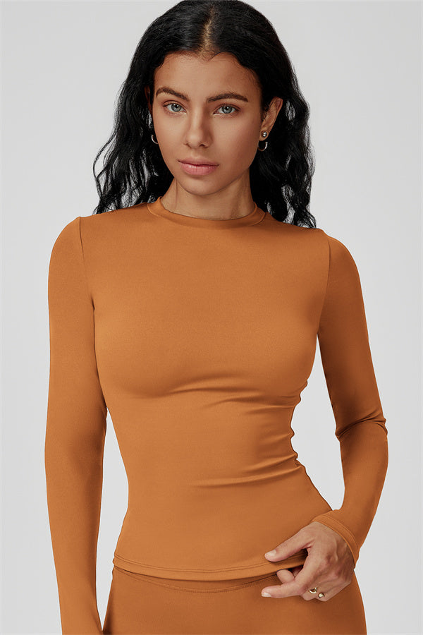 The Oasis Long Sleeve T-shirt Fire Bush