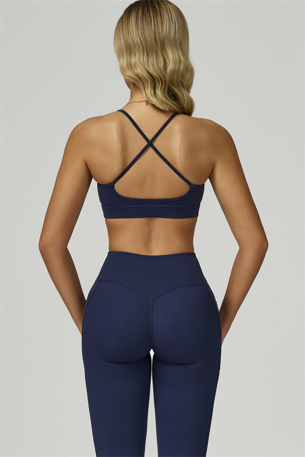 The Flourish Sports Bra Flared Leggings 2-Piece Set Haiti