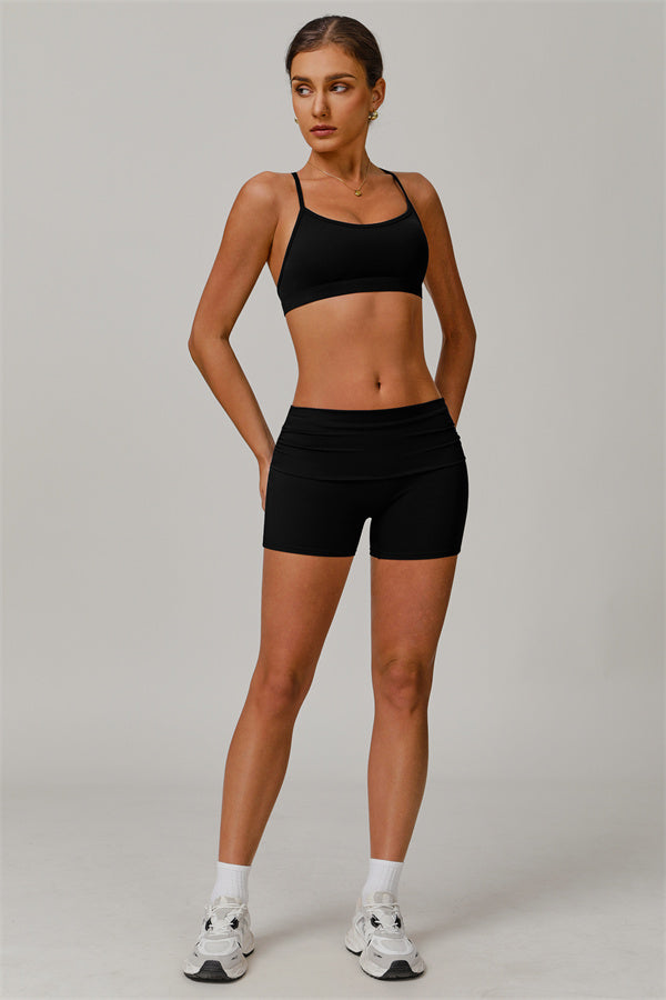 The Juno Star Sports Bra Shorts 2-Piece Set
