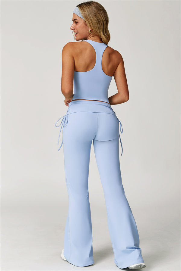 Alani V Top & Flared Folded Set