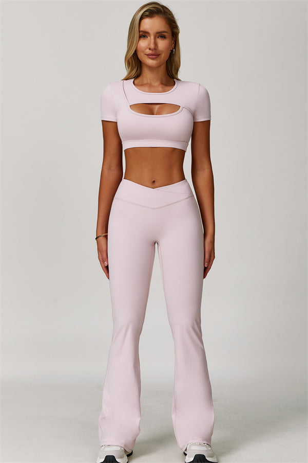 The Lavish Cut-out Crop Top