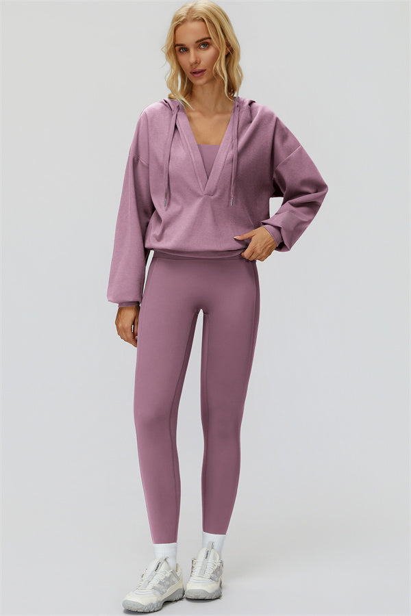 The Fyra V-Neck Hoodie