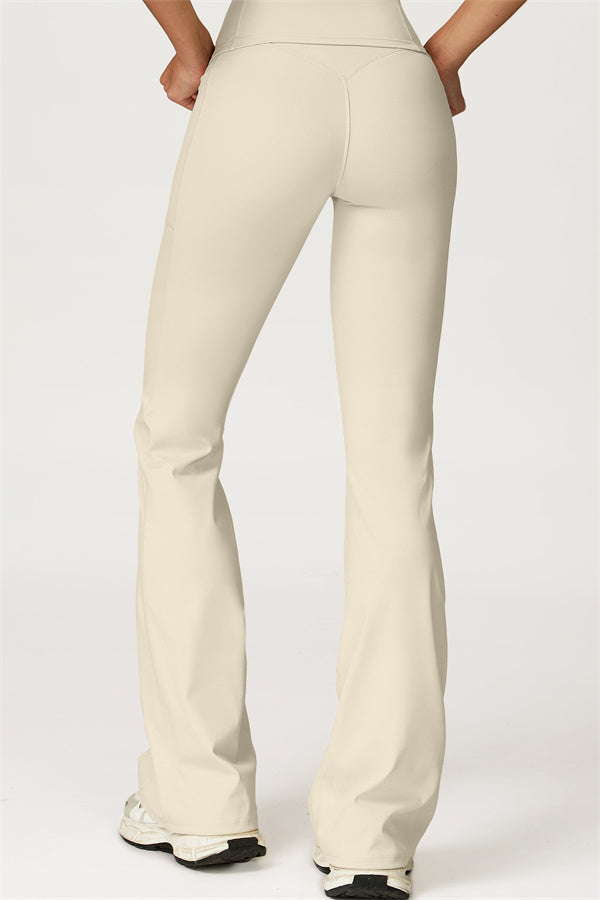 The Glacier Crop Tank Flared Leggings 2-Piece Set