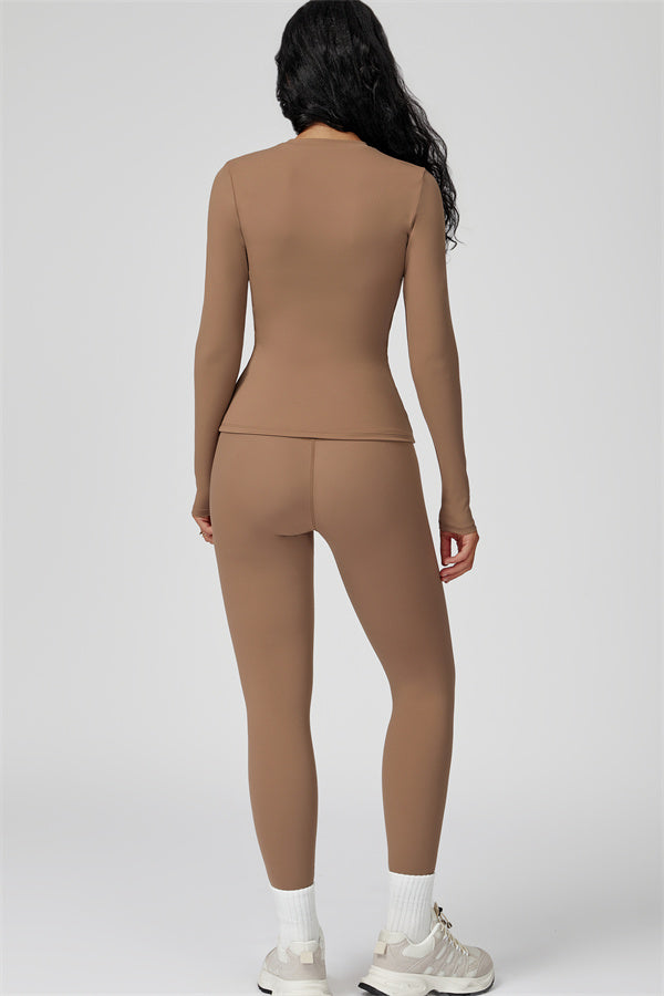 The Oasis Long Sleeve T-shirt Leggings 2-Piece Set