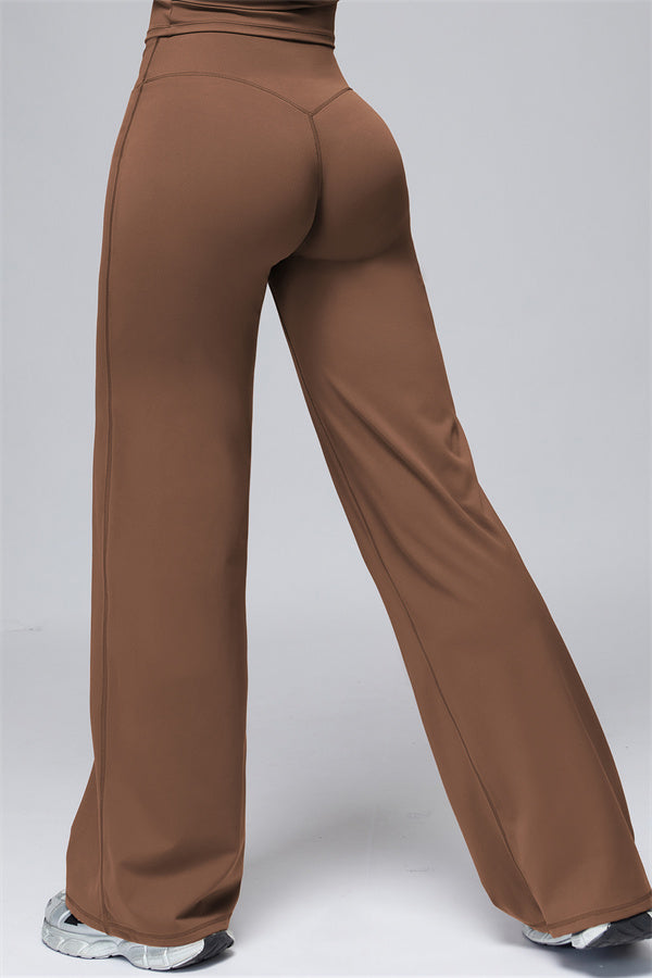 The FlexCore Flared Leggings Roman Brown