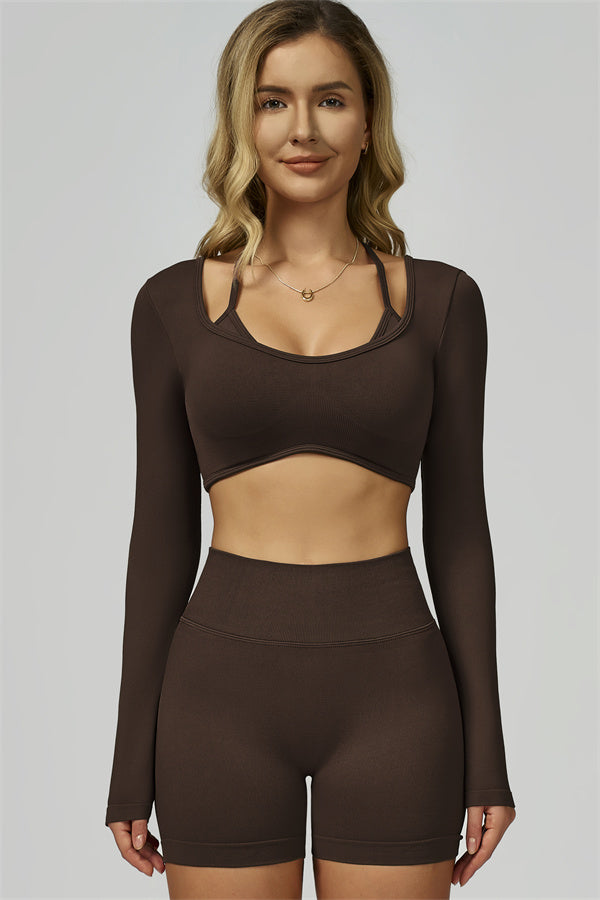 The Prime Long Sleeve Crop Top