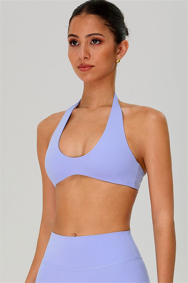 The Solid Sports Bra Leggings 2-Piece Set