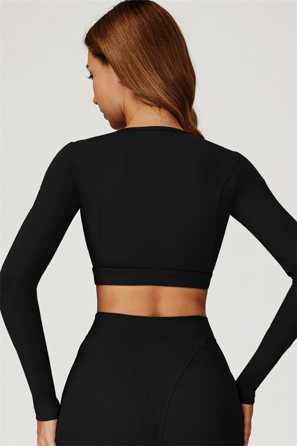 The Conquer Long Sleeve T-shirt Shorts 2-Piece Set