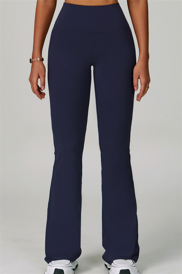The Bold Halter Sports Bra Flared Leggings 2-Piece Set