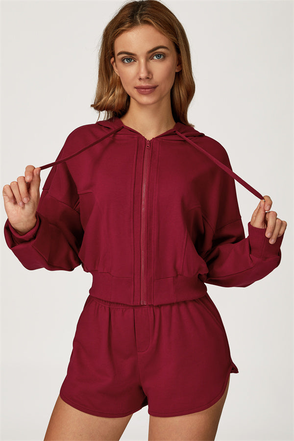 The Glacier Crop Hoodie