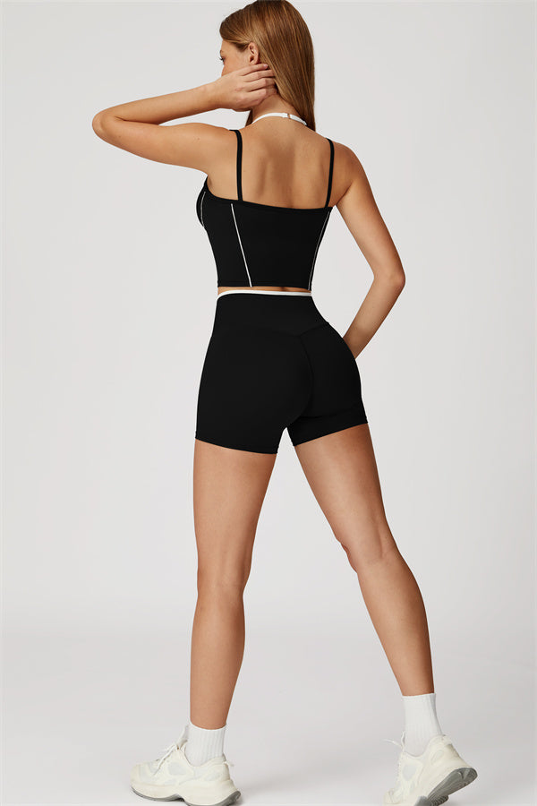 The Radiant Crop Top Shorts 2-Piece Set