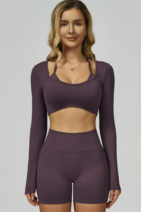 The Prime Long Sleeve Crop Top