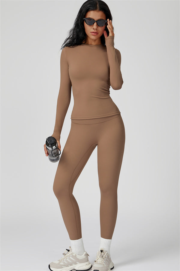 The Oasis Long Sleeve T-shirt Leggings 2-Piece Set