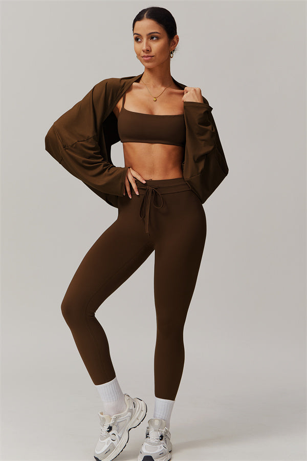 The Resonate Drift Cropped Pullover Leggings 2-Piece Set