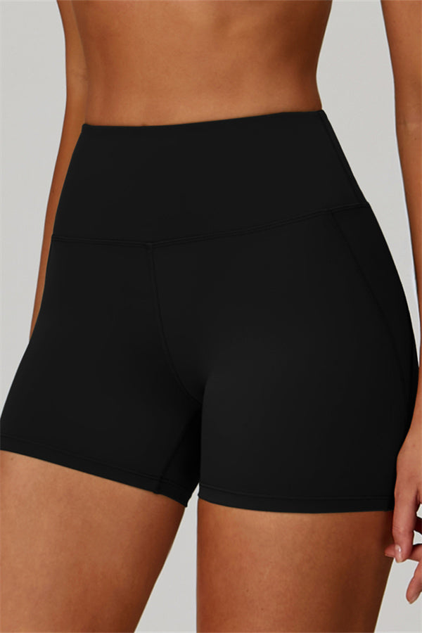The Bold Cross Back Sports Bra Shorts 2-Piece Set