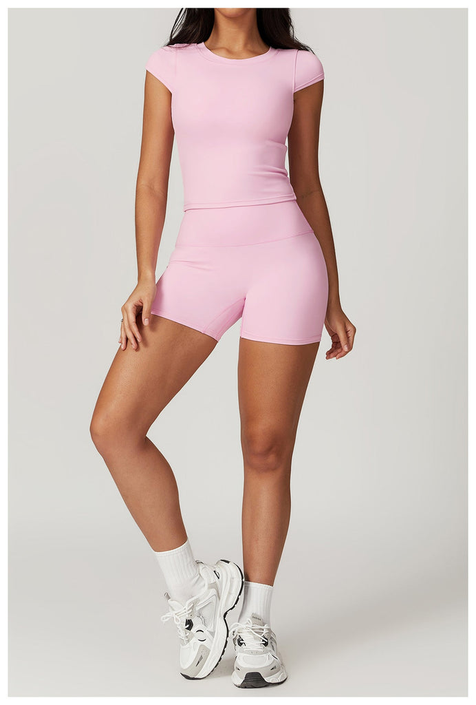 Talia T Sleeve Top & Shorts Set