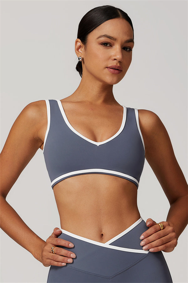 Stamina Peak Sports Bra Dolphin