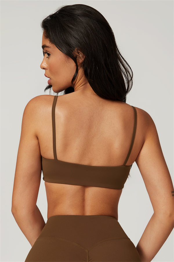 The Sophia Sports Bra Roman Brown