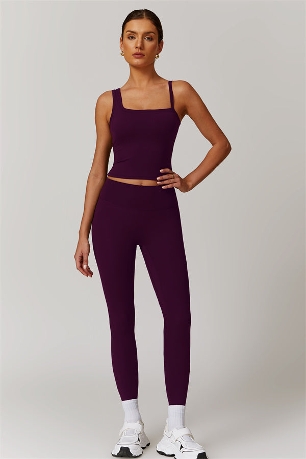 The Flourish Crop Top Leggings 2-Piece Set