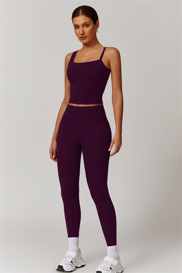 The Flourish Crop Top Leggings 2-Piece Set