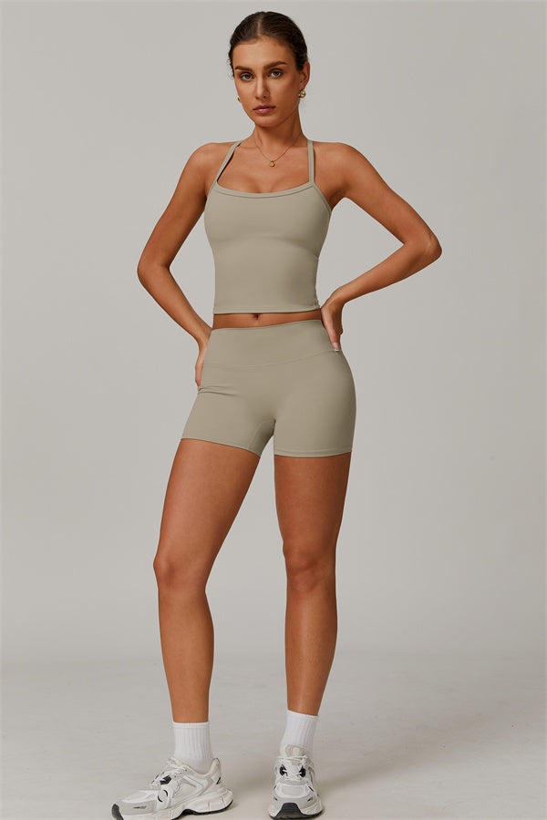 The Isabella Crop Top Shorts 2-Piece Set