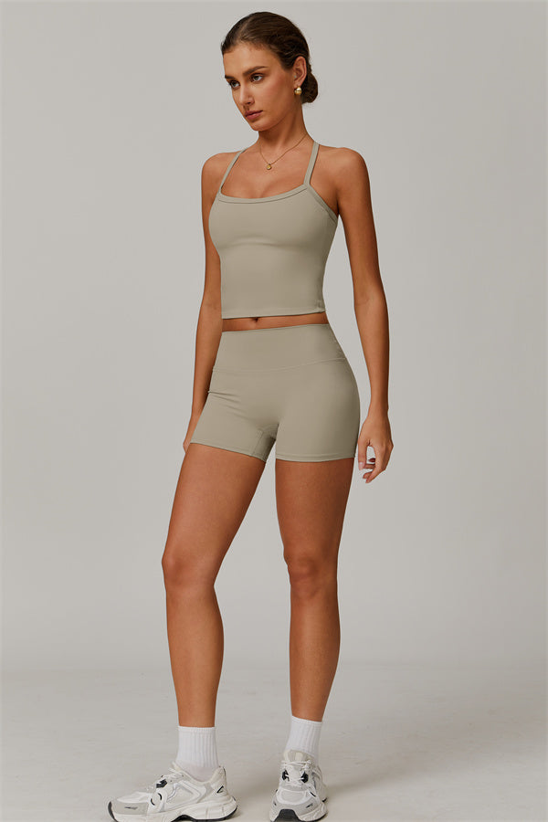 The Isabella Crop Top Shorts 2-Piece Set