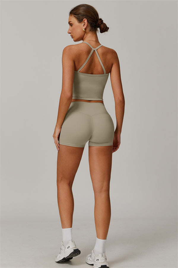 The Isabella Crop Top Shorts 2-Piece Set