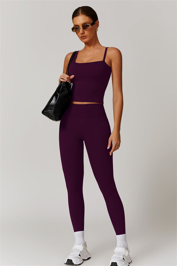 The Flourish Crop Top Leggings 2-Piece Set