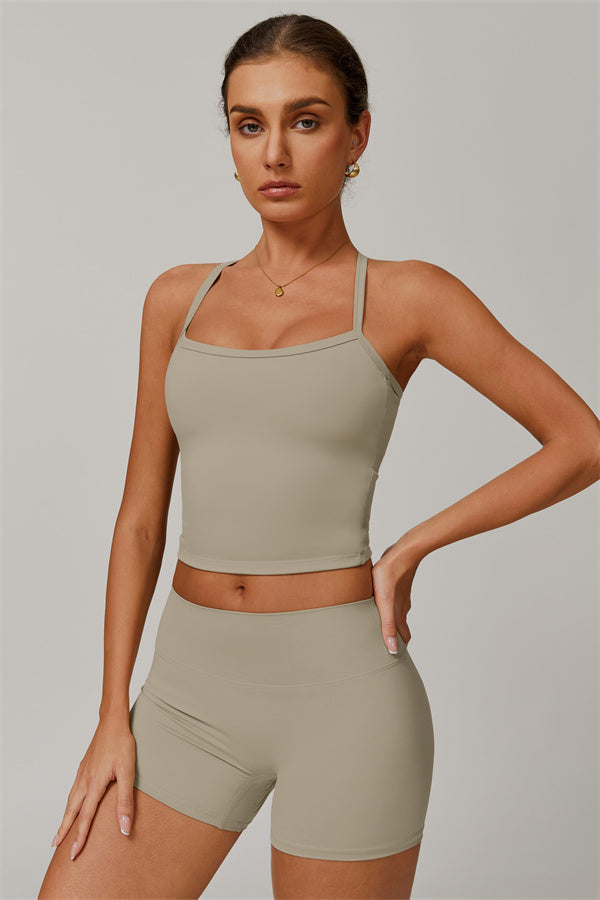 The Isabella Crop Top Shorts 2-Piece Set
