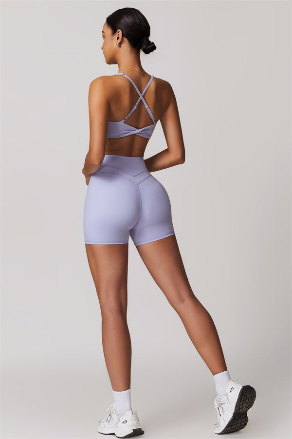 The Enigma Sports Bra Shorts 2-Piece Set