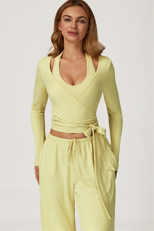 The Sprint Long Sleeve Crop Top